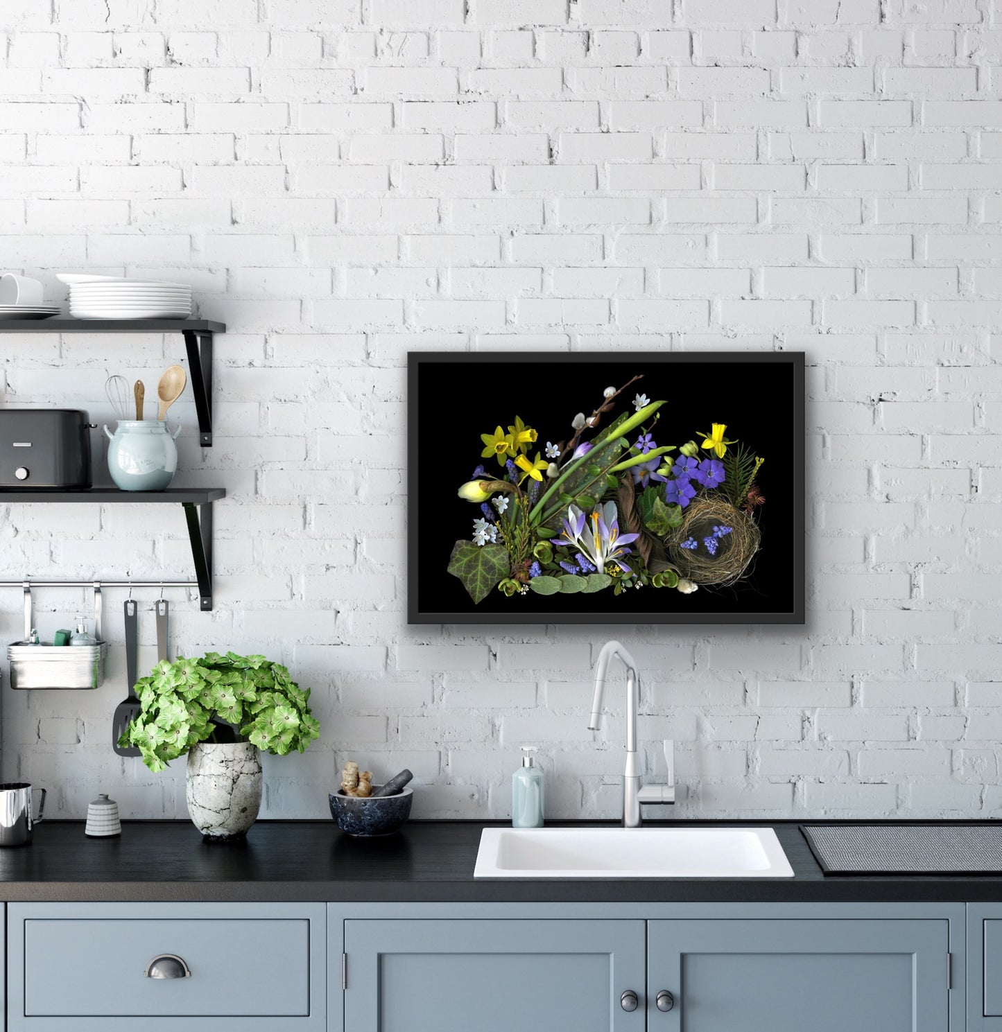 Daffodils and Nest Medley